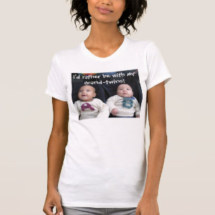 Grote tweeling t-shirt