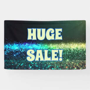 Grote uitverkoop glinster banner