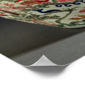 Grote vaas met vijf kleuren poster (Hoek)