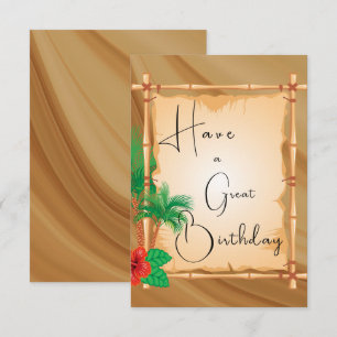 Grote verjaardag kaart