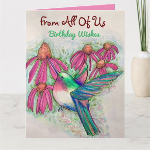 GROTE verjaardag van ons allemaal zoet Kaart