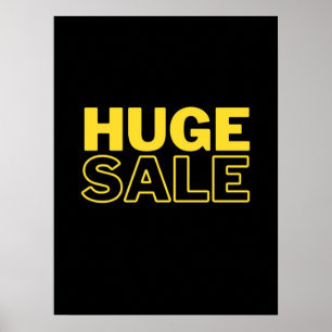 GROTE VERKOOP POSTER