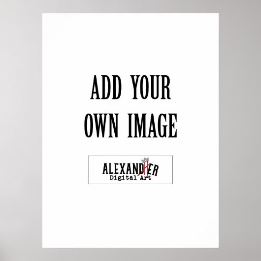 Grote Verticale Borden Poster (Voorkant)