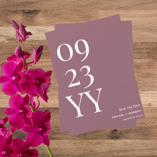 Grote Vet Datum Stof Roze Save The Date