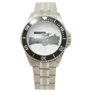 Grote videocamera-horloge horloge