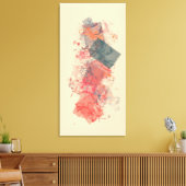 Grote Vierkanten III Canvas Afdruk (Insitu (Woonkamer))