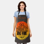 Grote Vijf van Afrika Safari  Olifant, Leeuw Schort (Gedragen)