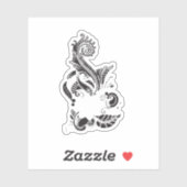 Grote vinyl Stickers | Glanzende & aangepaste stic (Vel)