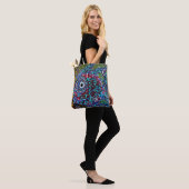Grote vis Canvas tas (Op model)