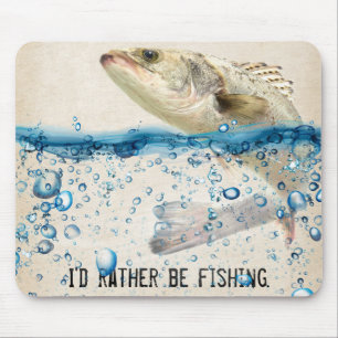 grote vis in water , citaat muismat