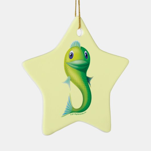 Grote vis keramisch ornament (Rechts)