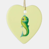 Grote vis keramisch ornament (Rechts)