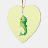 Grote vis keramisch ornament (Links)