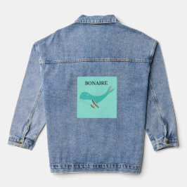 Grote vis op Bonaire Denim Jacket