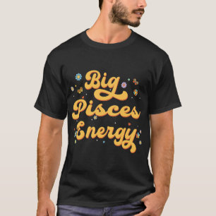 Grote Vissen Energie Zodiac Teken Astrologie Horos T-shirt