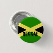 grote vlag, REGGAE Ronde Button 3,2 Cm (Voorkant /achterkant)