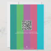 Grote vlinder kleuren Kaarten ontspanningshulpmidd (Achterkant)