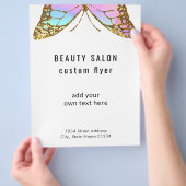 grote vlinder logo flyer (Hand)