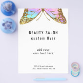 grote vlinder logo flyer (Enkel)