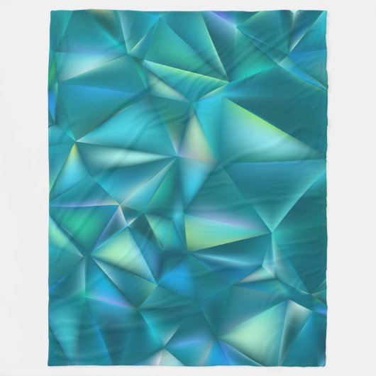 Grote vlootsbank, modern, abstract fleece deken (Voorkant)