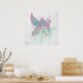 Grote "VOEL ALIVE"-pantserafdruk - Aan verkoop 60% Poster (Keuken)