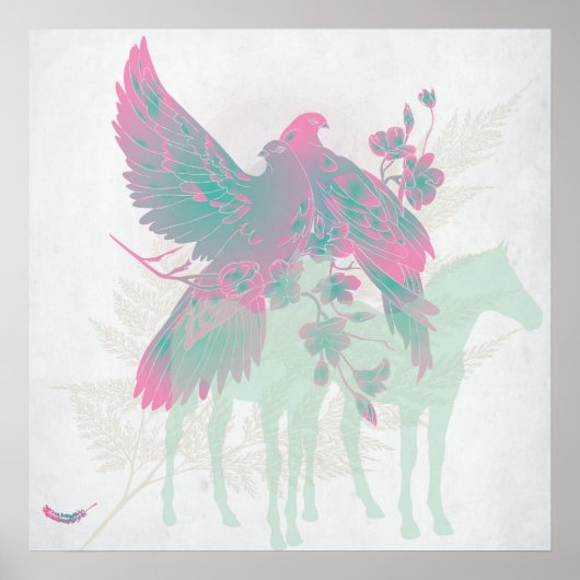 Grote "VOEL ALIVE"-pantserafdruk - Aan verkoop 60% Poster (Voorkant)