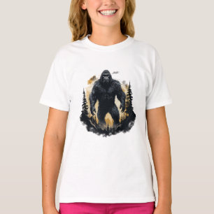 Grote voet in het bos t-shirt