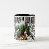 Grote voetgroeven Mok (Center)