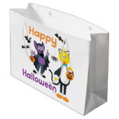 Grote vogel en graaf | Fijne Halloween Groot Cadeauzakje (Achterkant Gekanteld)