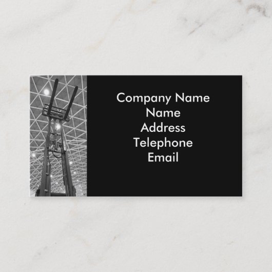 Grote vorkheftruck visitekaartje (Voorkant)