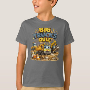 Grote vrachtwagens regeren t-shirt