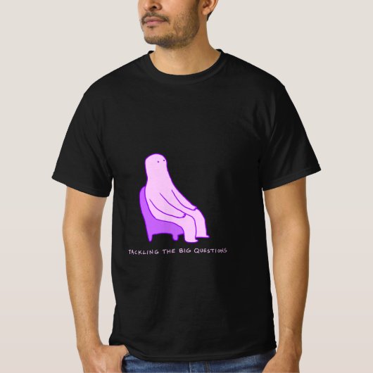 Grote vragen T-shirt (Voorkant)