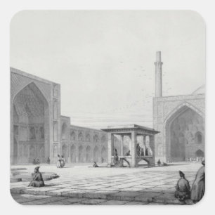 Grote vrijdag in Isfahan (Masjid-i Djum-ah) Vierkante Sticker
