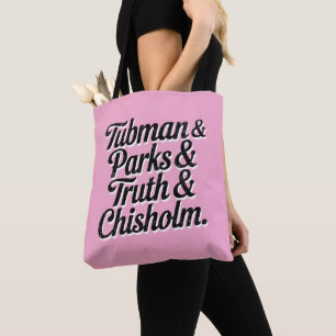 Grote vrouwen van de zwarte geschiedenis - Tubman. Draagtas