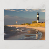 Grote vuurtoren op het Michigan-meer 2 Briefkaart (Voorkant)