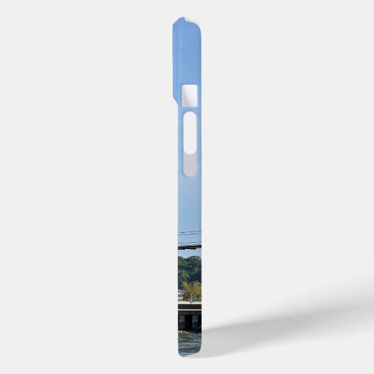 Grote vuurtoren van Haven Michigan Case-Mate iPhone Case (Achterkant / Links)