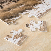 Grote vuurtoren van Sable Point in Ludington Legpuzzel (Zijkant)