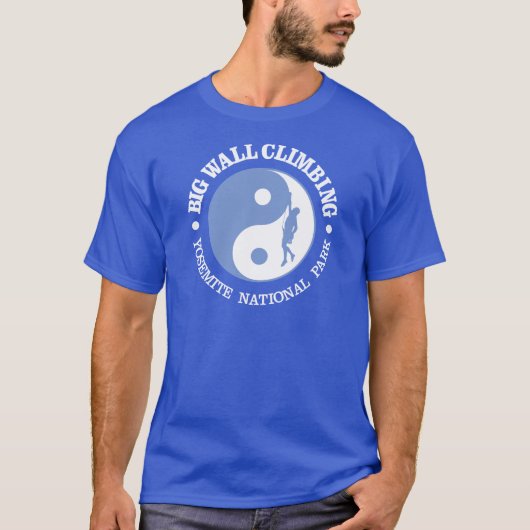 Grote wandbeklimming (Yosemite) T-shirt (Voorkant)