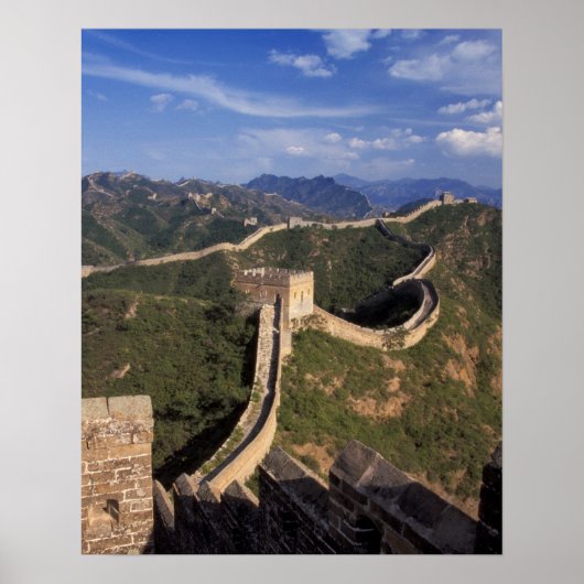 Grote wandwikkeling door de berg, poster (Voorkant)