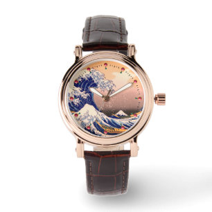 GROTE WAVE VAN KANAGAWA HORLOGE
