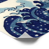 GROTE WAVE VAN KANAGAWA POSTER (Hoek)
