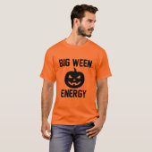 GROTE WEEN ENERGIE HALLOWEEN LIEFHEBBER T-SHIRT (Voorkant volledig)