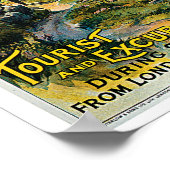 Grote Westerne spoorweg ~ Wales Poster (Hoek)