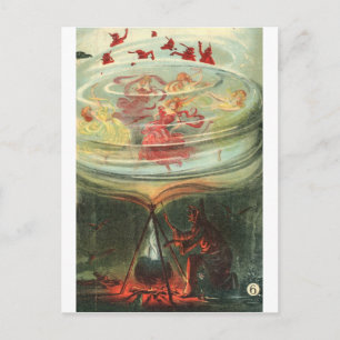 Grote Witches Whirl Waltzes Briefkaart