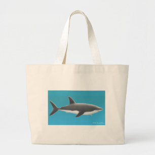 Grote witte Canvas tas