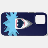 Grote witte Cartoon Case-Mate iPhone Case (Achterkant (horizontaal))