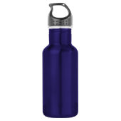Grote witte haai gepersonaliseerde waterfles waterfles  (Achterkant)