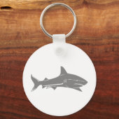 Grote witte haai sleutelhanger (Voorkant)