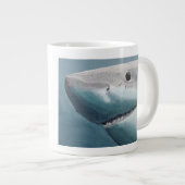 Grote witte haai Specialty Mok - Fins & Coffee (Voorkant rechts)