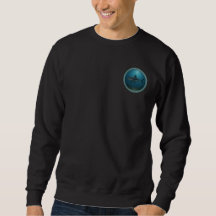 Grote witte haai sweatshirt